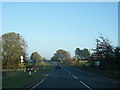 A59 at Grayston Plain Lane junction