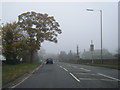 A61 Ripon Road nears Killinghall War Memorial