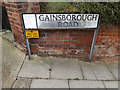 Gainsborough Road sign