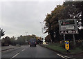 A354 road junction from Bournemouth Road