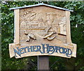 Nether Heyford village sign