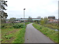 New bridge over the River Tone and the Bridgwater & Taunton Canal