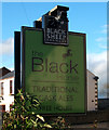 Sign for the Black Horse, Ingleton