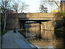 TQ2883 : Bridge 16, Regent's Canal by Robin Webster