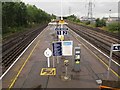 SU3912 : Millbrook station platform by Stephen Craven