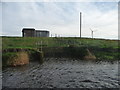 SE5225 : Drain outlet and pumping station at Wood Holmes by Christine Johnstone