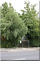 Electricity substation on Lowry Hill Road