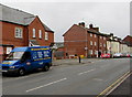 KW Construction & Development Ltd van in Ludlow