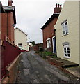 SO5174 : Uneven surface on a side road, Ludlow by Jaggery