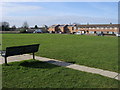 Looking across the park to Nene Gardens