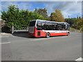 GHA Coaches single-decker in Station Road, Whitchurch, Shropshire