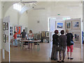 The Bucks Open Studios Exhibition in Hastoe Village Hall