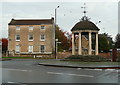 Darfield House and the Market Cross, Tickhill