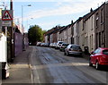 Obsolete Patrol sign, Upper Hill Street, Blaenavon