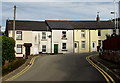 Woodside Street houses at a bend in the road, Blaenavon