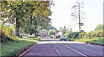 SP0801 : Entering Ampney St Peter on A417, 1962 by Ben Brooksbank