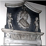 SE2599 : John Noble monument, St Mary's Church, Bolton-on-Swale by Bill Harrison