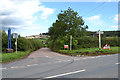 Turning for Milton Hill and Ashcombe off the B3192 at Colley Lane Cross