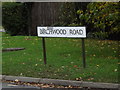 Birchwood Road sign