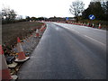 Roadworks on Kneeton Lane 