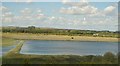 Flooded clay pits