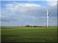 Flixborough Grange and wind turbine