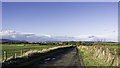 Looking northwest from the crossroads in the direction of Tain