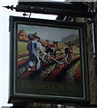 Sign for the Farmers Arms, Scorton