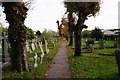 Graveyard at Holy Trinity Church, Barnstaple