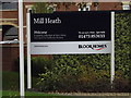 Mill Heath sign