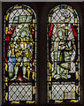 Stained glass window, All Saints