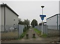 Footpath between Hamburg Road and Amsterdam Road