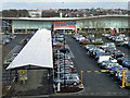 Covered walkway, Tesco Wembley