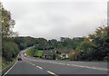 A417 approaching Golden Heart Inn