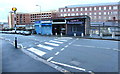 Zebra crossing to three Mill Street shops, Newport