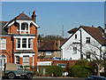 Through the houses towards Alexandra Palace