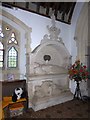 Prideaux monuments in Farway Church