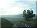 A686 bend, north of Newshield Farm