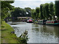 SP7645 : Grand Union Canal next to Kingfisher Marina by Mat Fascione