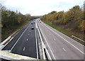 West along the M54 motorway, Coppice Green