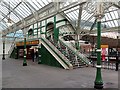 West end of footbridge, Tynemouth Metro Station