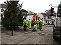 Christmas tree installation