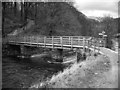 NY3405 : Bridge over River Rothay, Southern End of Grasmere by David Dixon