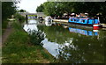 Grand Union Canal next to the Black Horse public house