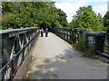 Path across the Great Linford Railway Bridge No 76A