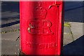 Royal Cypher on Edward VIII postbox, West Boulevard, Harborne, Birmingham