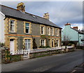 Row of three houses, Hillside Road, Llangattock