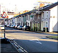 Warning sign - two way traffic ahead, Baneswell, Newport