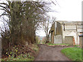 Bridleway passing Tithe Farm