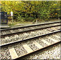 Quarter mile post near Whitchurch (Shropshire) railway station